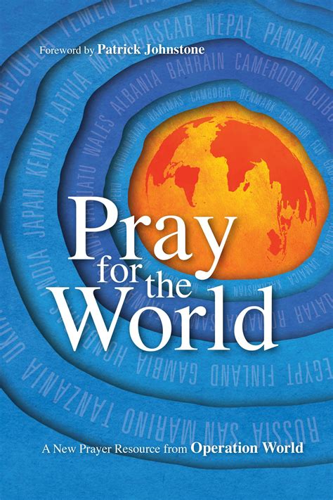 Operation World Resources Pray For The World A New Prayer Resource
