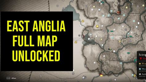 Valhalla East Anglia Map Unlocked All Locations All Gears Abilities