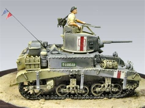 A more detailed view of kazuya yoshioka´s diorama at shizuoka hobby show. M3 Honey by Masanori Sato | British tank, Battle tank ...