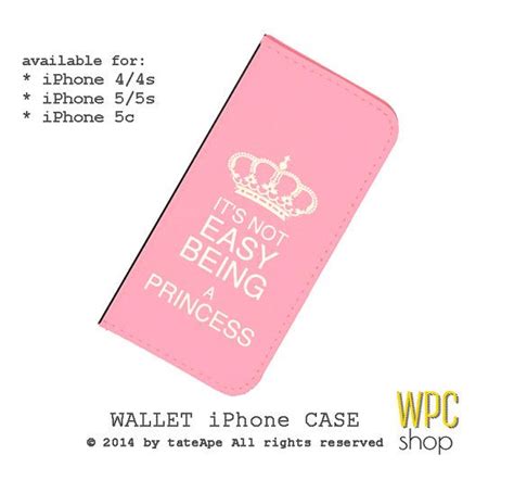 Upload your most treasured family photos, add a message, name or special date into your design, or even create an iphone 5/5s case with your favourite quote or saying on, to make. Princess iPhone 5 wallet case quote iPhone 5s by ...