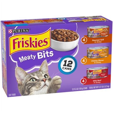 The walmarts in cincinati are displaying signs indicating the 5 oz friskies cat food will. Ralphs - Friskies Meaty Bits Wet Cat Food Variety Pack, 12 ...