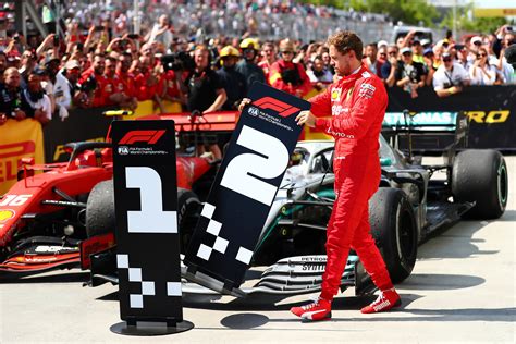 Watch Ferraris Sebastian Vettel Switches P1 And P2 Signs 2019