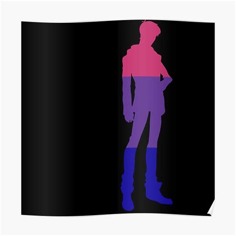 Lance Mcclain Pride Collection Bi Flag Edition Poster For Sale By Drakken Blue Redbubble