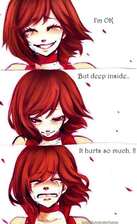 Im Ok But Deep Inside It Hurts So Much By Koco1111 On