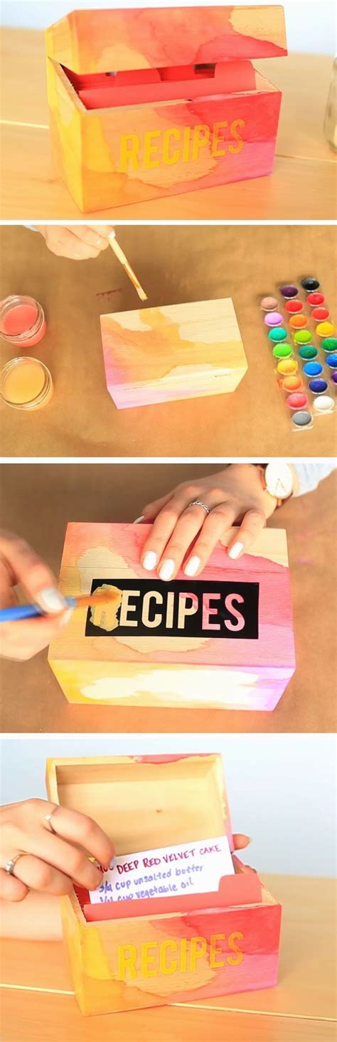 And then there are birthdays, a mother's day gift for mother's day, easter, anniversaries it's so true that handmade gifts are gifts from the heart, so we recommend giving your time and energy. Recipes Box | DIY Mothers Day Gift Ideas from Daughter ...