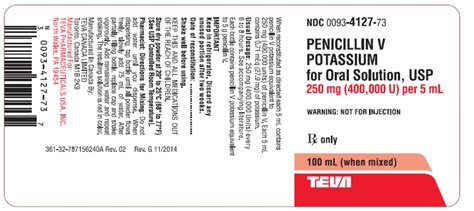 Penicillin V Fda Prescribing Information Side Effects And Uses