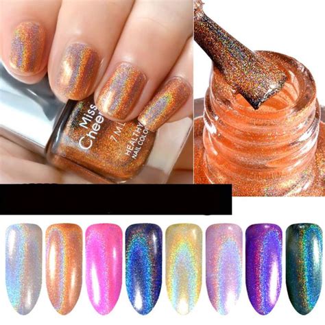 Apply a second very thin coat of gel nail polish. Miss cheering New Nail Polish 7ML Diamond Nail Polish ...