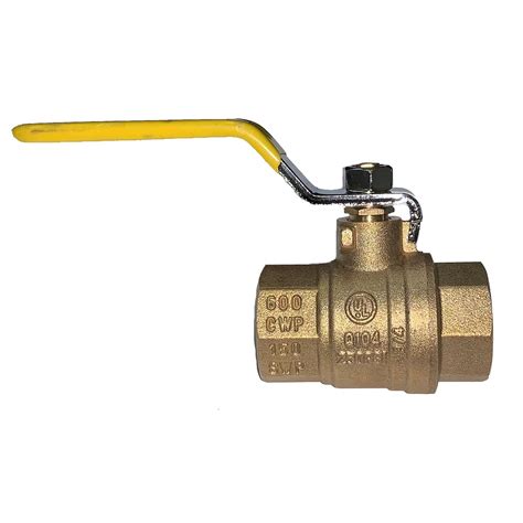 Pwmall Bv2103 C 3 8 Fpt Forged Brass Full Port Ball Valve 600 Wog 150 Wsp Csa