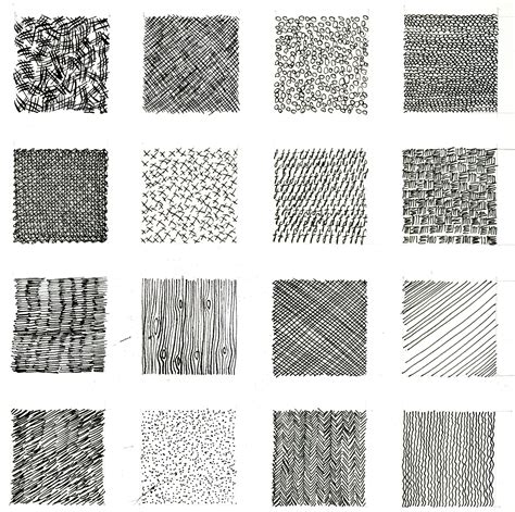 Easy Drawing Texture Art