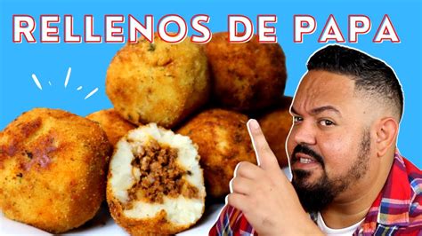 How To Make Rellenos De Papa Puerto Rican Style Rellenos De Papa