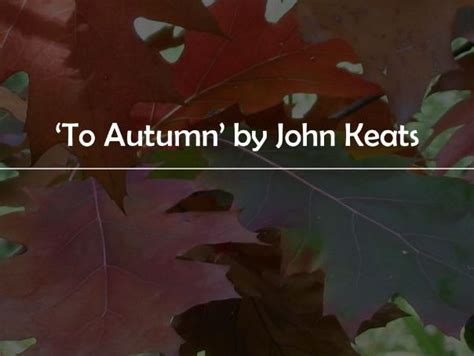 ‘to autumn poem john keats comprehension questions teaching resources