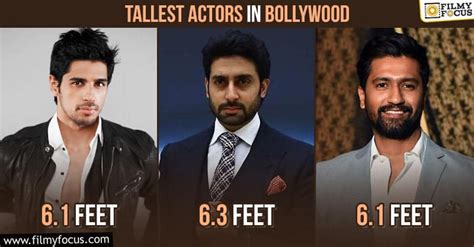 Top 10 Tallest Actors In Bollywood Filmy Focus
