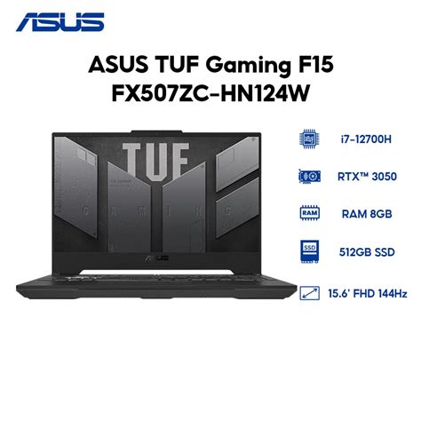Mua Laptop Asus Tuf Gaming F15 Fx507zc Hn124w I7 12700h 8gb 512gb