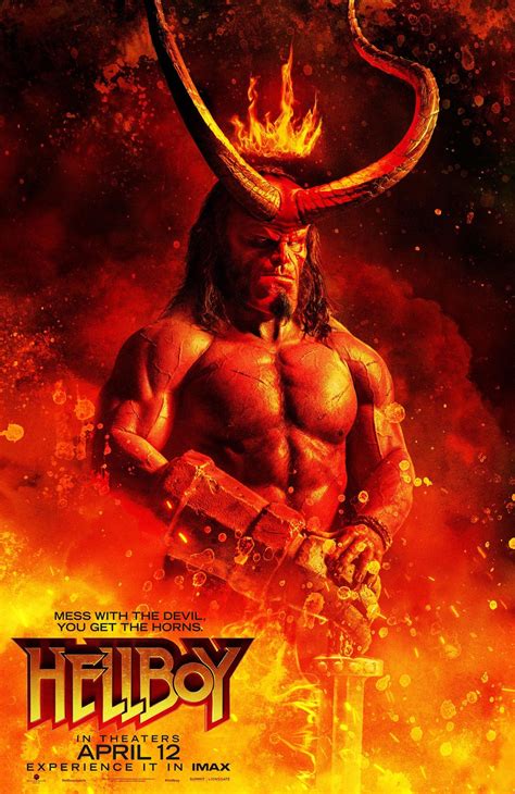 Tell us where you are. 2 Awesome New Posters for HELLBOY Give You the Horns!