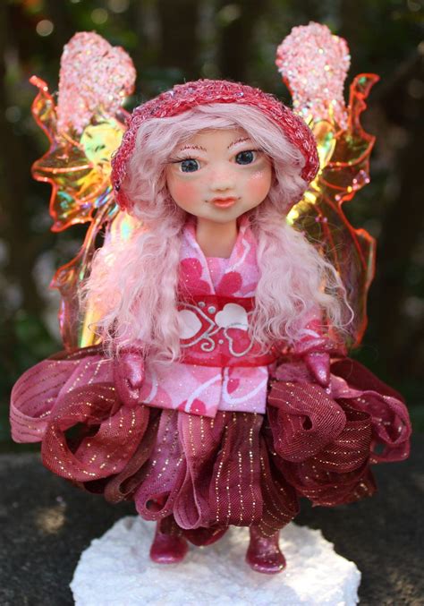 Cute Fairy Ooak Fairy Fairy Art Doll Fantasy Polymer Clay Fairy