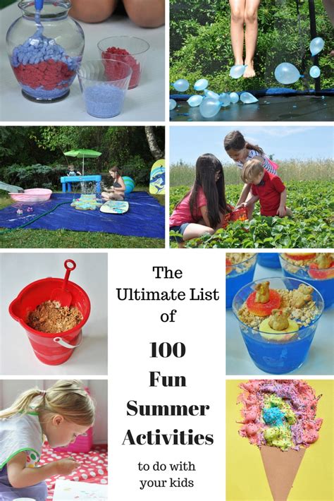 100 Fun Activities For Kids