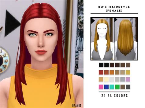 80s Hairstyles Sims 4