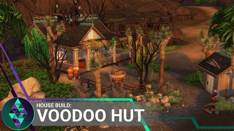 Voodoo Hut The Sims 4 House Build Hd Youtube