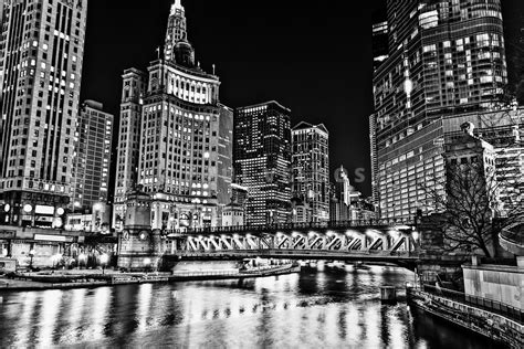 Art Prints And Stock Photos Chicago Black And White Photos