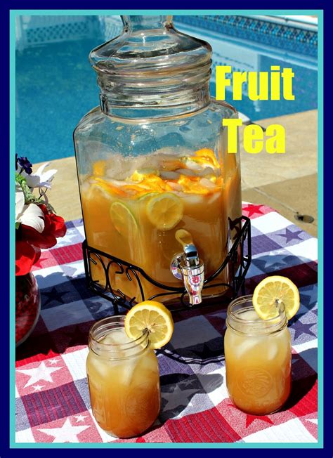 Sweet Tea And Cornbread Southern Fruit Tea