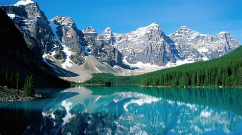 🥇 Canada Ten Banff National Park Moraine Lake Wallpaper