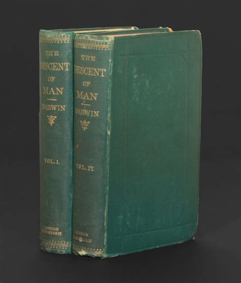 The Descent Of Man And Selection In Relation To Sex Charles Darwin 1st Edition