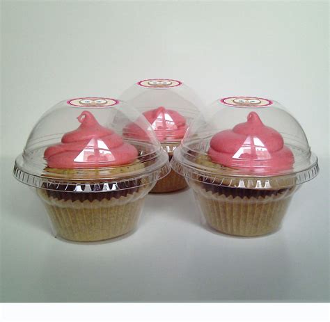 40 Clear Cupcake Favor Boxes Wedding Favor By Cupcakepeddler