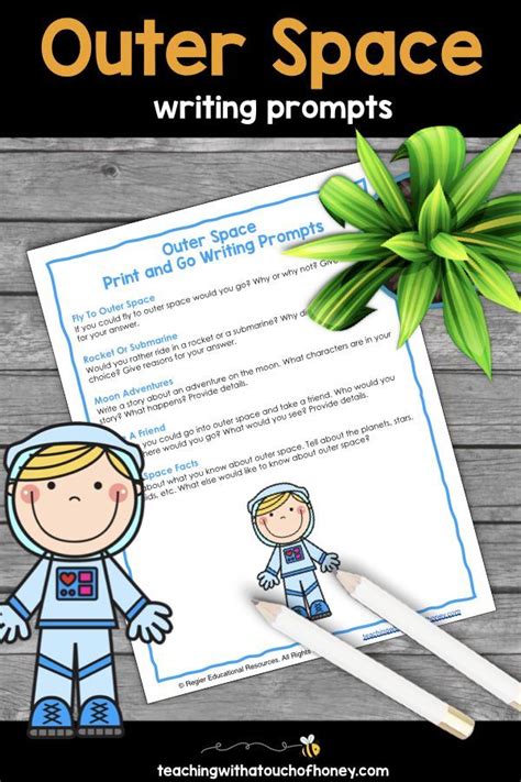 Outer Space Writing Prompts In 2020 Writing Prompts For Kids Writing