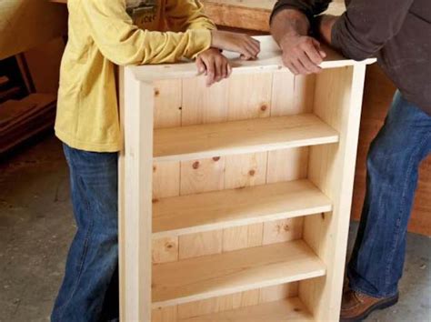 Simple Bookcase Free Woodworking
