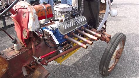 Ford 8n With 1965 Ford 302 V8 Engine Youtube
