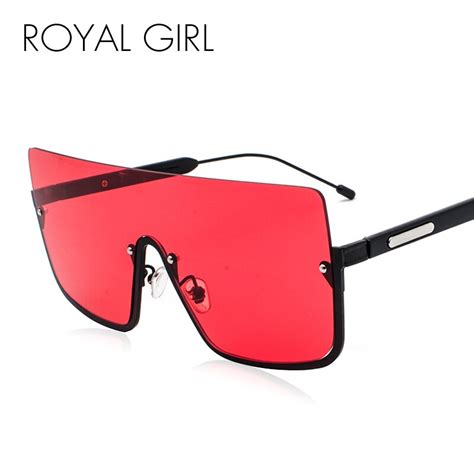 royal girl sunglasses women oversized half frame brand designer luxury sun glasses square unisex