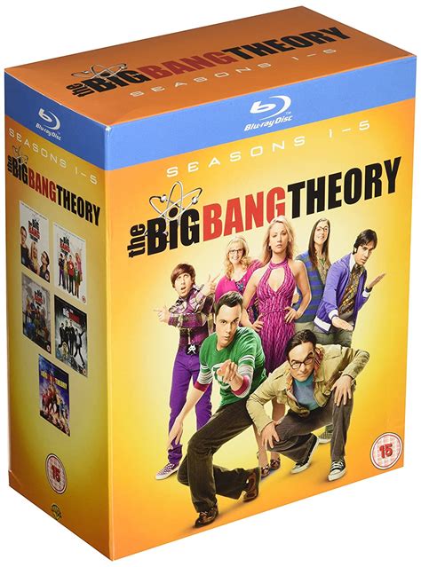 The Big Bang Theory Complete Season 1 5 Blu Ray Amazones Películas Y Tv