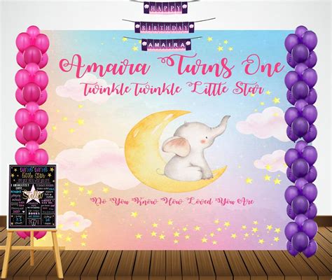 Buy Twinkle Twinkle Little Star Girl Birthday Party Personalized