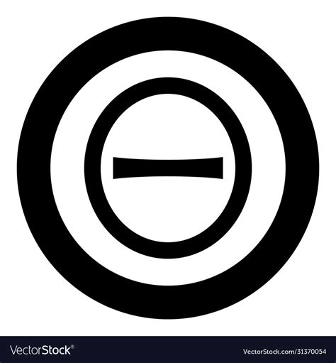 Theta Capital Greek Symbol Uppercase Letter Font Vector Image