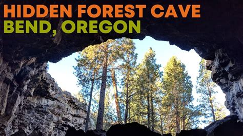 Hidden Forest Cave Lava Tube Bend Oregon Youtube