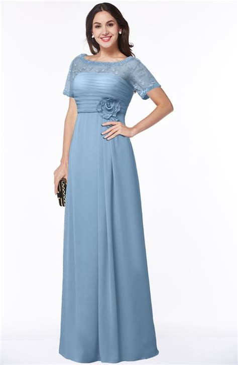 Colsbm Amanda Dusty Blue Bridesmaid Dresses Colorsbridesmaid