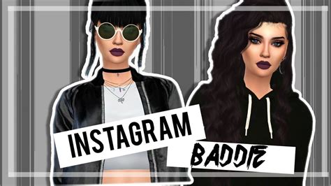 Instagram Baddie Lookbook Sims 4