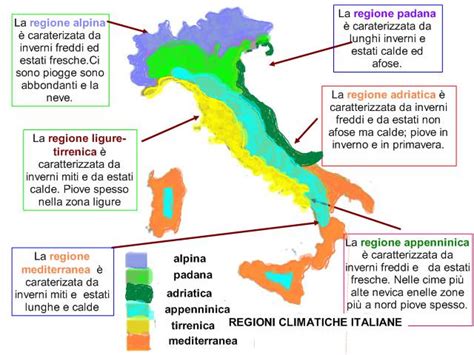 Cartina Italia Zone Climatiche Cartina