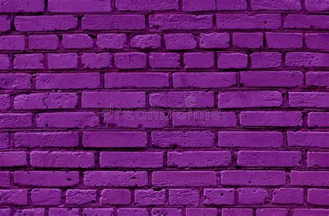 Purple Brick Wall Texture Stock Photo Image Of Purple 60348298
