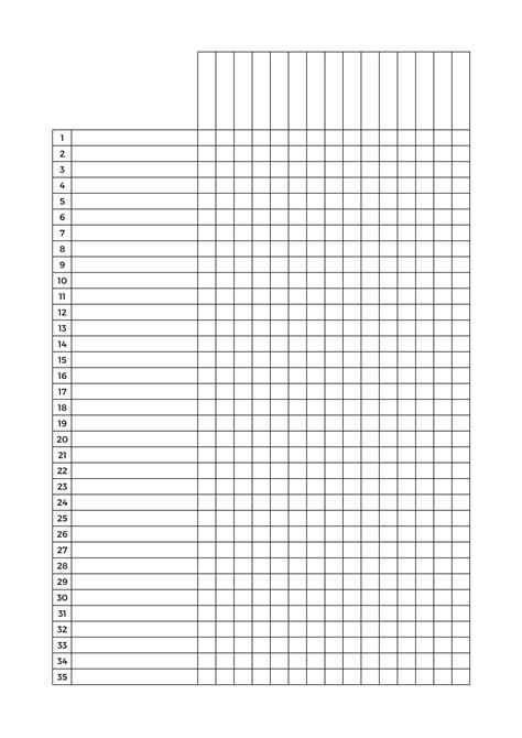 Product Information This Is A Class Attendance Template Available To