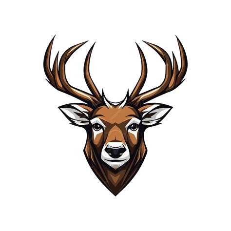 Premium Vector Modern Deer Logo Design Concept Deer Mascot Vector