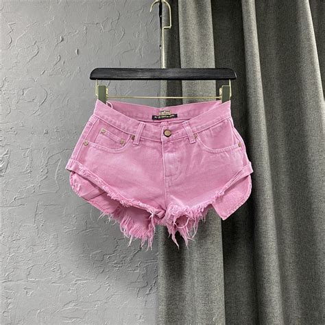 Summer Trendy Womens Fashion Shorts Ripped Jeans Shorts Street Wear All Matching Casual Ripped