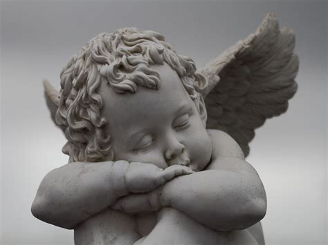 Stone Cherub Escultura De ángel Estatuas De ángeles Tatuaje De ángel