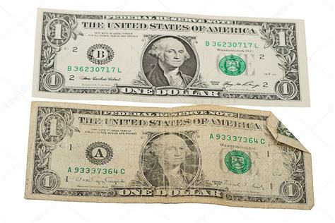 Old And New One Dollar Bill Stock Photo By ©ra3rn 7885368