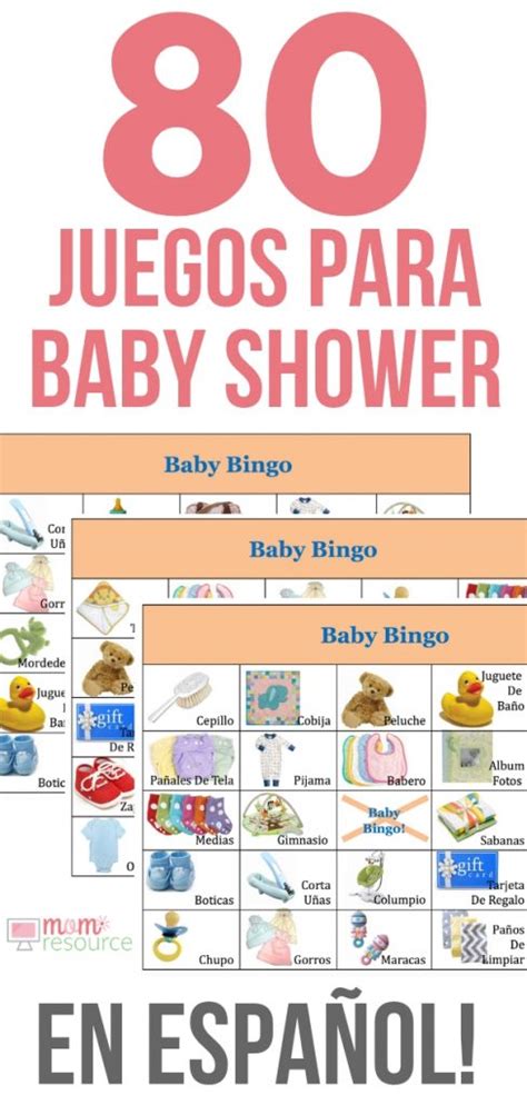 Imprimir 80 Juegos Para Baby Shower Pdf Baby Shower Juegos