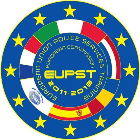 The european flag symbolises both the european union and, more broadly, the identity and unity of europe. European Union Police Services Training | Brands of the World™ | Download vector logos and logotypes
