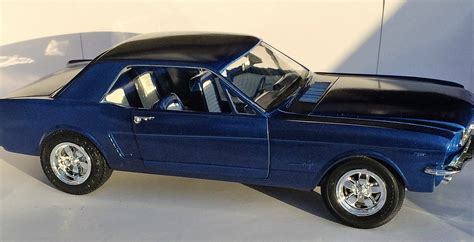 Gallery Pictures 1965 Ford Mustang Plastic Model Car Kit 116