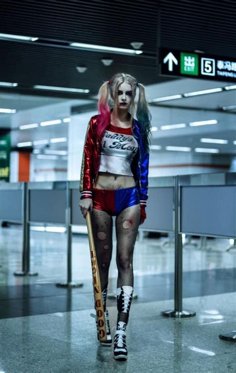 Pin On Movie Cosplay Harley Quinn Suicide Squad