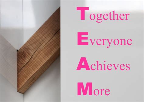 Team Together Everyone Achieves More Wall Sticker Etsy