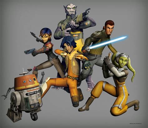 Star Wars Rebels Animated Series Sci Fi Disney Action Adventure Wallpapers Hd Desktop